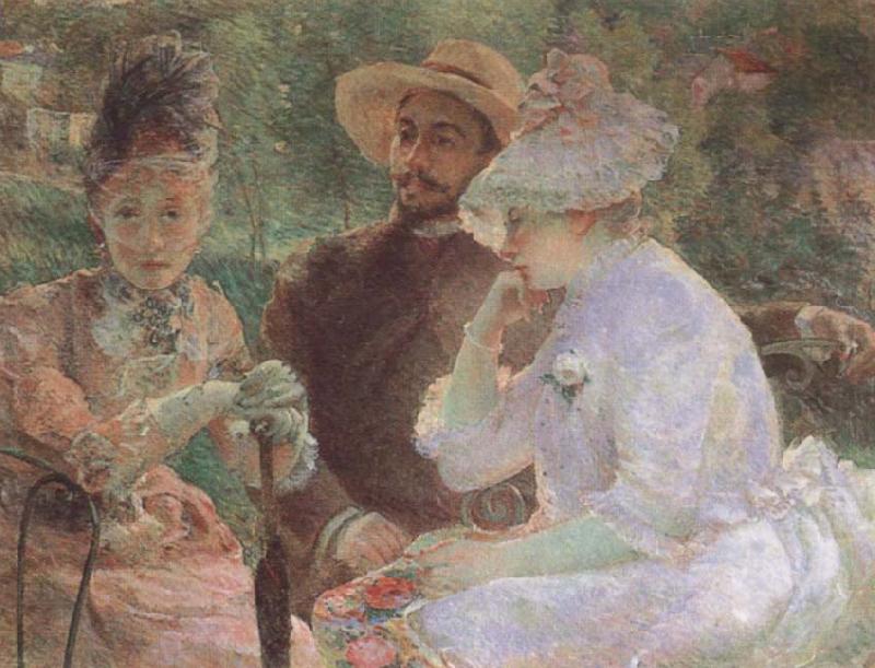 Marie Bracquemond On the Terrace at Sevres china oil painting image